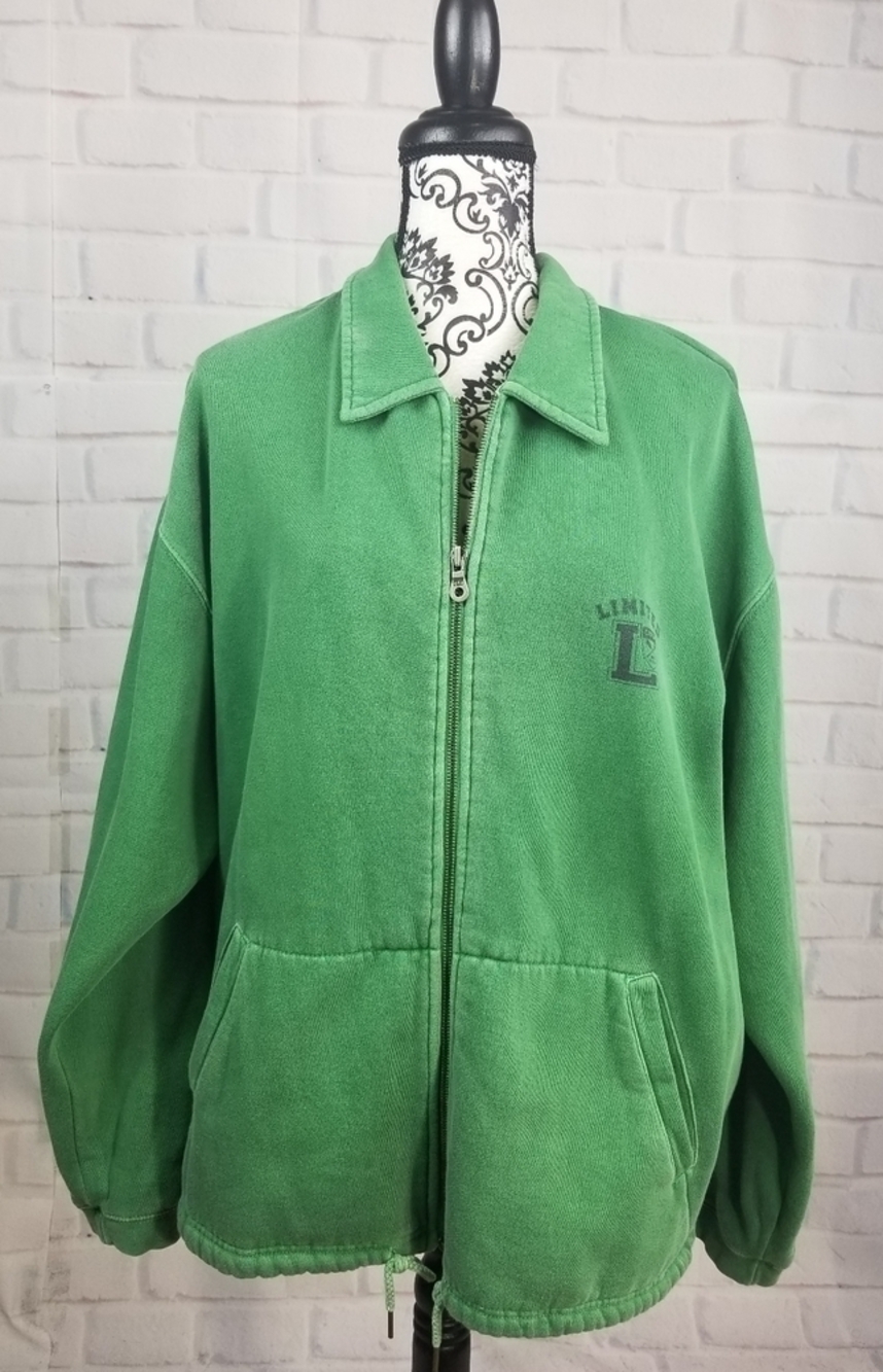 Limited sz xl zip front long sleeve jacket pockets